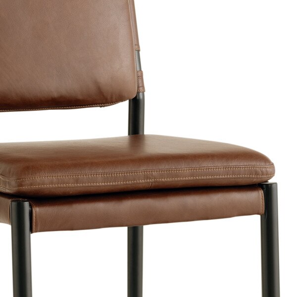 Nash Leather Bar Stool